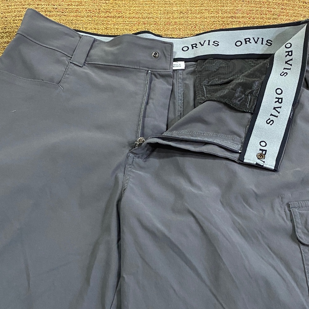 Orvis Charcoal shorts VGC. 34 waist